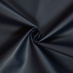 Эко кожа (Искусственная кожа) (Ширина 138см), цвет Темно-Синий (на отрез) в Черкесске