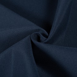 Ткань Грета Водоотталкивающая (80%пф, 20%хл) (Ширина 150см), цвет Темно-Синий (на отрез) в Черкесске