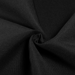 Ткань Грета Водоотталкивающая (80%пф, 20%хл) (Ширина 150см), цвет Черный (на отрез) в Черкесске