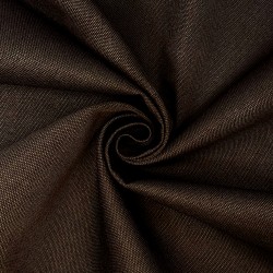Ткань Рогожка (мебельная) (Ширина 140см), цвет Тёмно-Коричневый (на отрез) в Черкесске