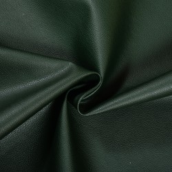 Эко кожа (Искусственная кожа) (Ширина 138см, цвет Темно-Зеленый (на отрез) в Черкесске