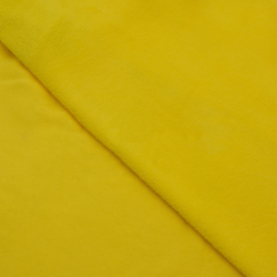 Флис Односторонний 180 гр/м2, Желтый (на отрез)  в Черкесске