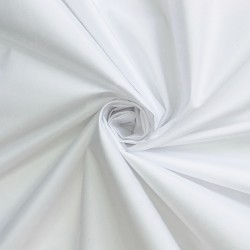Ткань Дюспо 240Т  WR PU Milky (Ширина 150см), цвет Белый (на отрез) в Черкесске