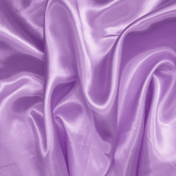 Ткань Атлас-сатин (Ширина 150см), цвет Сиреневый (на отрез) в Черкесске