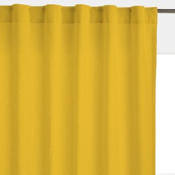 Штора уличная на Трубной ленте (В-220*Ш-145) Желтая, (ткань Оксфорд 600) в Черкесске