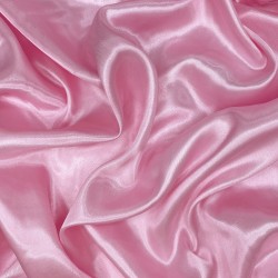 Ткань Атлас-сатин (Ширина 150см), цвет Розовый (на отрез) в Черкесске