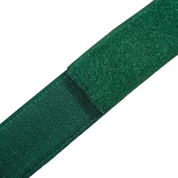 Контактная лента 40мм (38мм) цвет Зелёный (велькро-липучка, на отрез)  в Черкесске