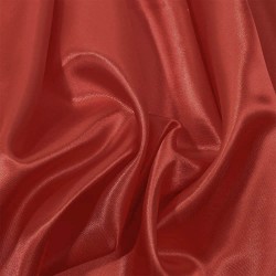 Ткань Атлас-сатин, цвет Красный (на отрез)  в Черкесске