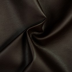 Эко кожа (Искусственная кожа) (Ширина 138см), цвет Темно-Коричневый (на отрез) в Черкесске
