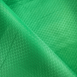 Ткань Оксфорд 300D PU Рип-Стоп СОТЫ, цвет Зелёный (на отрез)  в Черкесске